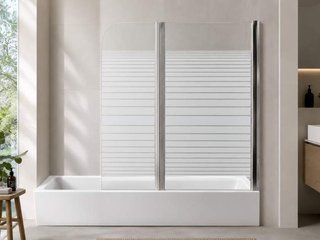 MAMPARA BAÑERA 2H 140 x 110 cm