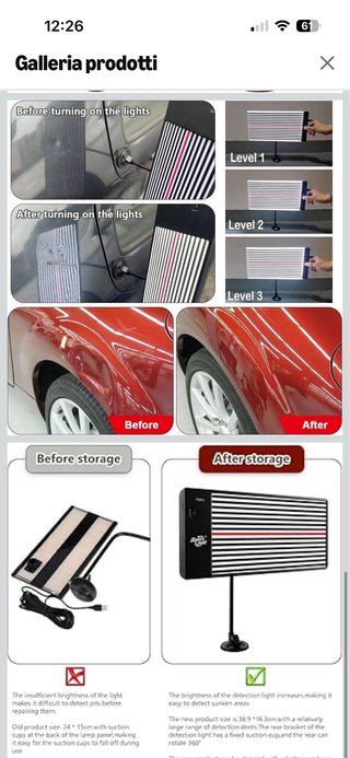 Luce LED per riparazioni auto