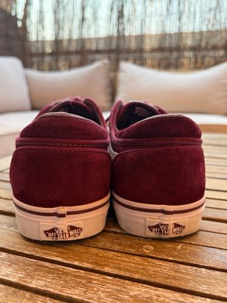 Zapatillas Vans granate talla 42