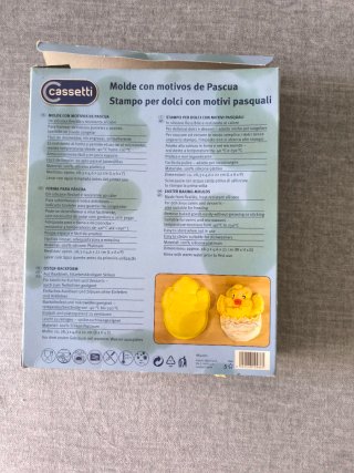 Molde para tartas con motivos de Pascua