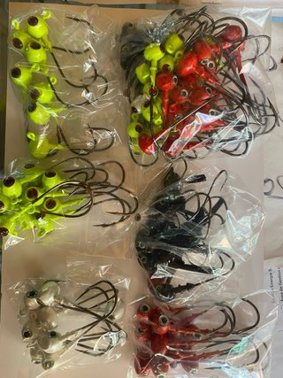 2 Jigs de Pesca para Lucio y Black Bass