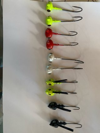 2 Jigs de Pesca para Lucio y Black Bass