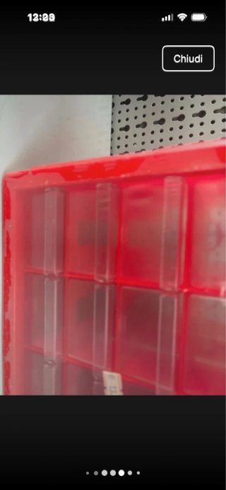 Set cassette porta oggetti 3 grandi 5 piccole