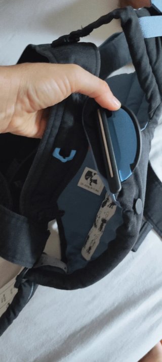 Mochila Portabebés BabyBjorn Active Azul