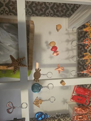 Llaveros 3D varios modelos