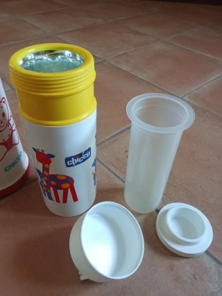 Coppia thermos Chicco orsetti e giraffe