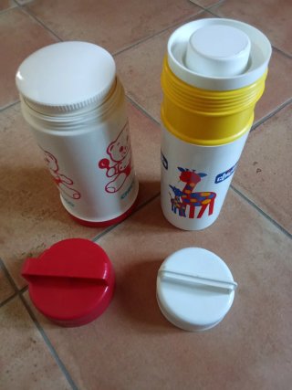 Coppia thermos Chicco orsetti e giraffe