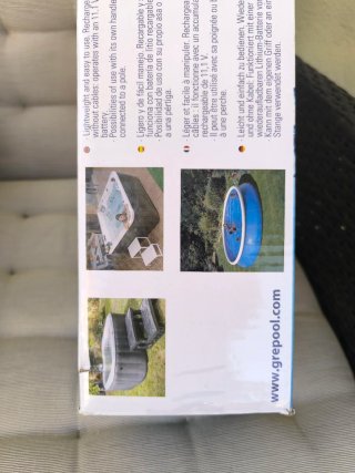 Limpiafondos Eléctrico Gre Piscina Spa Jacuzzi