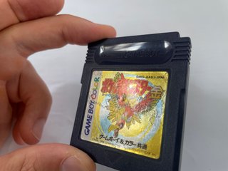 Pokemon Gold Version Pocket Monster Kin GB Color J
