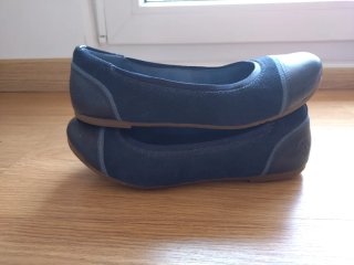 Bailarinas Timberland Azul Talla 38.5