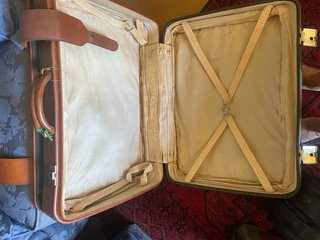 Juego Maletas Vintage Samsonite Verde/Marrón