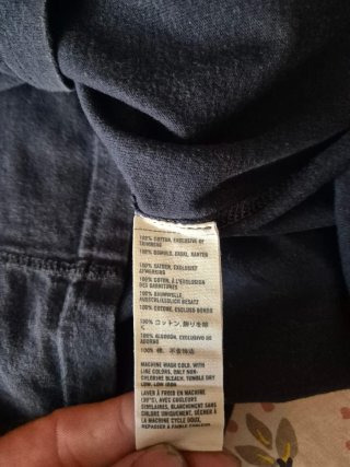 Camiseta Abercrombie & Fitch XL Negra