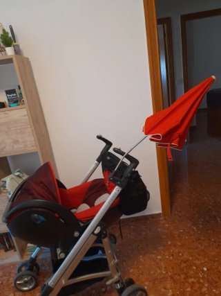 Carro Bebé 2 en 1 + maxicosi + complementos