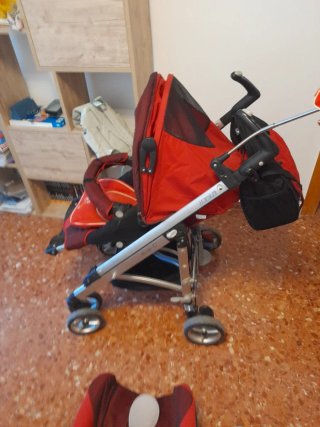 Carro Bebé 2 en 1 + maxicosi + complementos