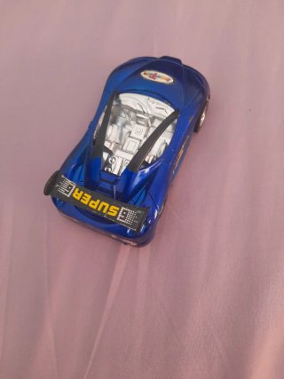 Coche y Avión de Juguete Azul