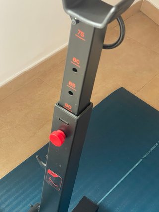 Banco musculación DOMYOS rack plegable