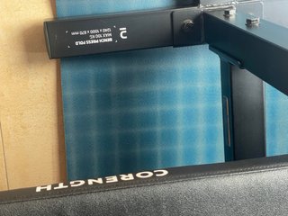 Banco musculación DOMYOS rack plegable