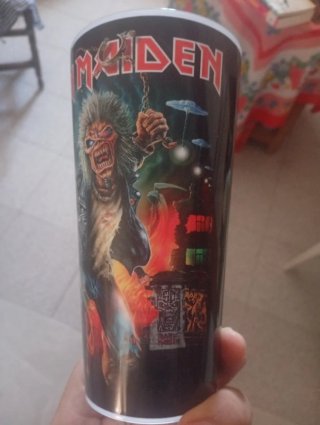 Vaso Oficial Iron Maiden Run For Your Lives