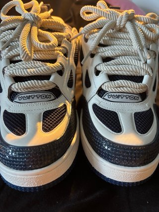 Scarpe Louis Vuitton Beige/Blu