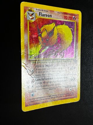 Carte Pokemon Flareon - Set 4 carte