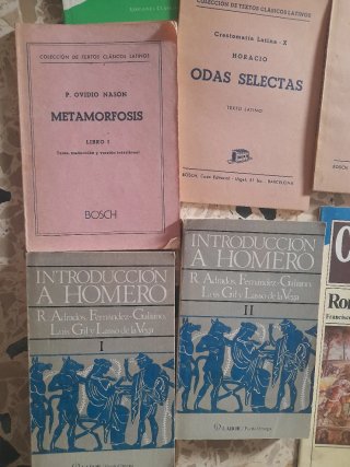 Pack de libros Filología clásica