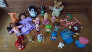 Lote 3 elefantes de juguete y mas lotes leer