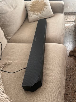 Barra de sonido negra