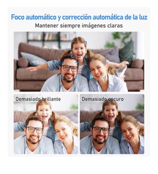 Webcam 4K USB con Micrófono Autofocus PC