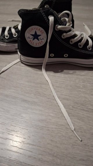 Deportivas Converse Negras Talla 38