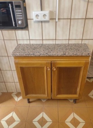 Cocina completa con horno, vitro, campana y fregad