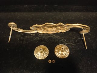 Manija de puerta antigua