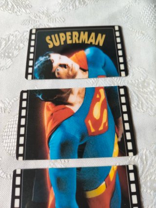 Raro set di carte telefoniche puzzle Superman