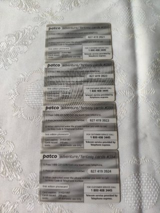 Raro set di carte telefoniche puzzle Superman