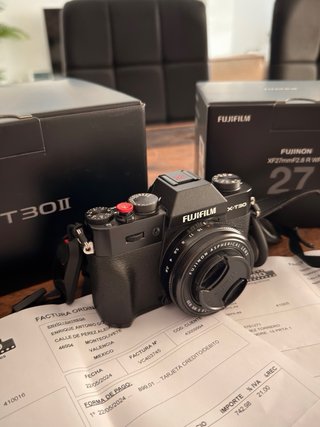 Fujifilm X-T30II + Objetivo Fujinon XF27mm