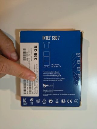 SSD NVMe 3.0×4 Intel 256GB