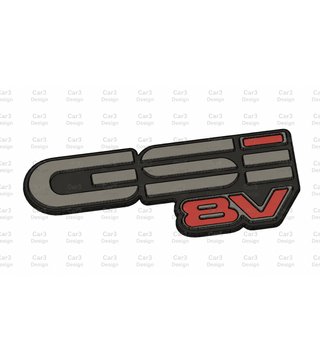 OPEL KADETT GSI 8V EMBLEMA TRASERO [Y DETALLE]