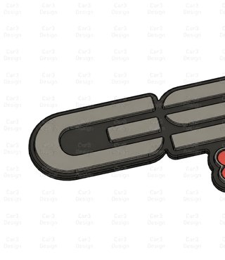 OPEL KADETT GSI 8V EMBLEMA TRASERO [Y DETALLE]