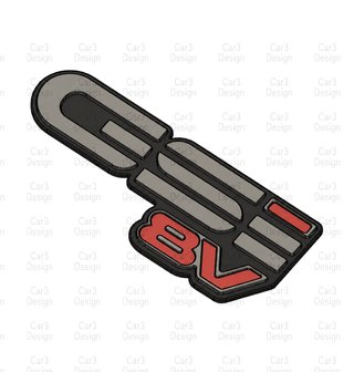 OPEL KADETT GSI 8V EMBLEMA TRASERO [Y DETALLE]