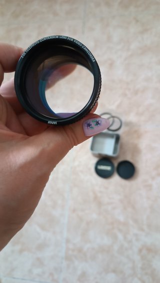 Lente Teleobjetivo 2x VideoCamcorder