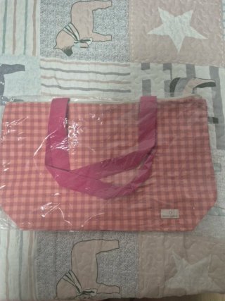 Bolso Rocio Osorno Rosa Cuadros