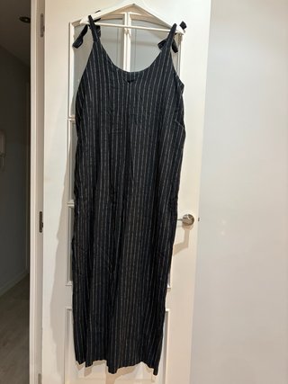 Mono mujer negro rayas L/XL como nuevo