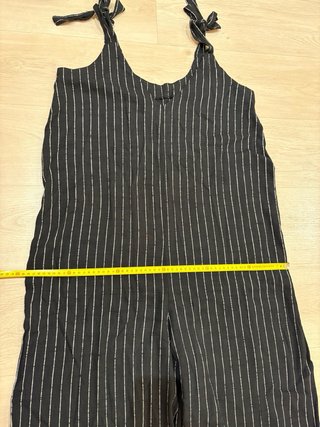 Mono mujer negro rayas L/XL como nuevo