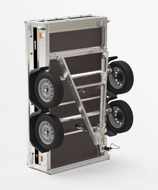 NUEVO: Remolque plegable basculante 750 kg