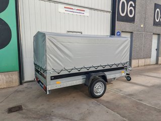 NUEVO: Remolque plegable basculante 750 kg