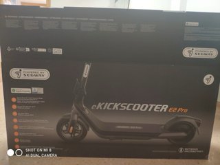 Patinete eléctrico Ninebot E2 Pro