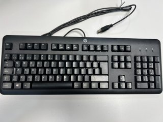 Teclado HP KU-1156 Español USB Negro