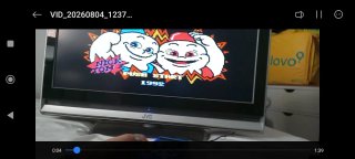 Televisor JVC 40 Negro y Gris