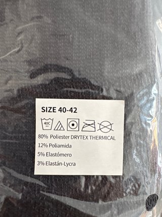 Pack 14 calcetines Dry Tex negros talla 40-42