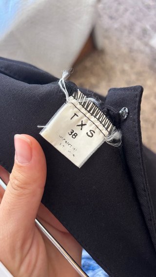 Pantalones de traje campana negros