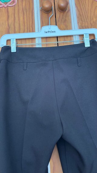 Pantalones de traje campana negros